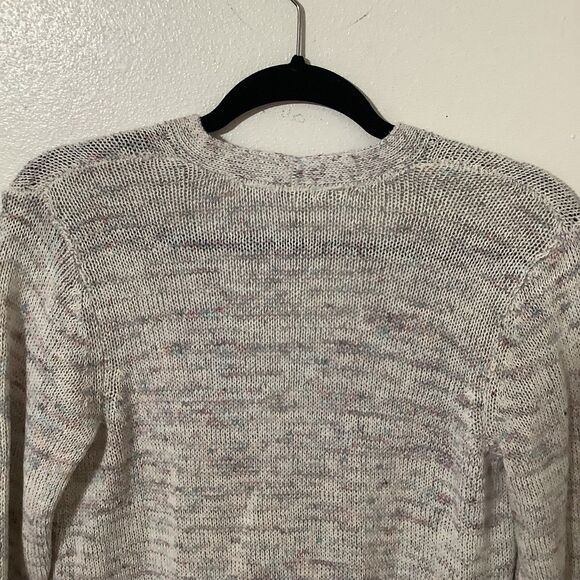 J Jill Cottagecore Hobbit Multicolor Knit Granny Grandpacore Cardigan Small - Picture 7 of 12
